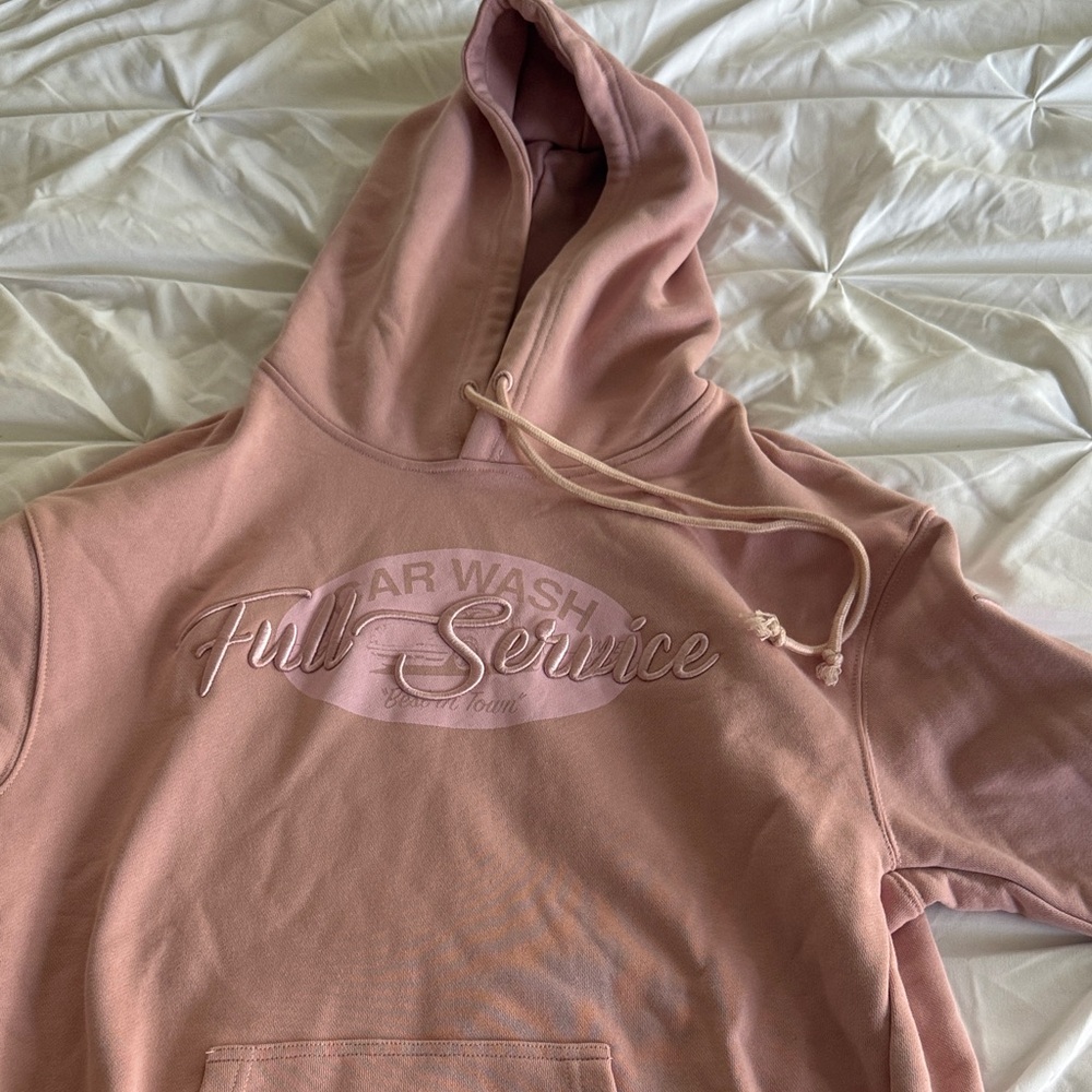 Full Service Pink Hoodie